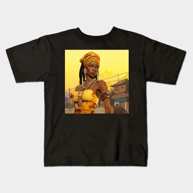 Mami Wata Kids T-Shirt by ComicsFactory